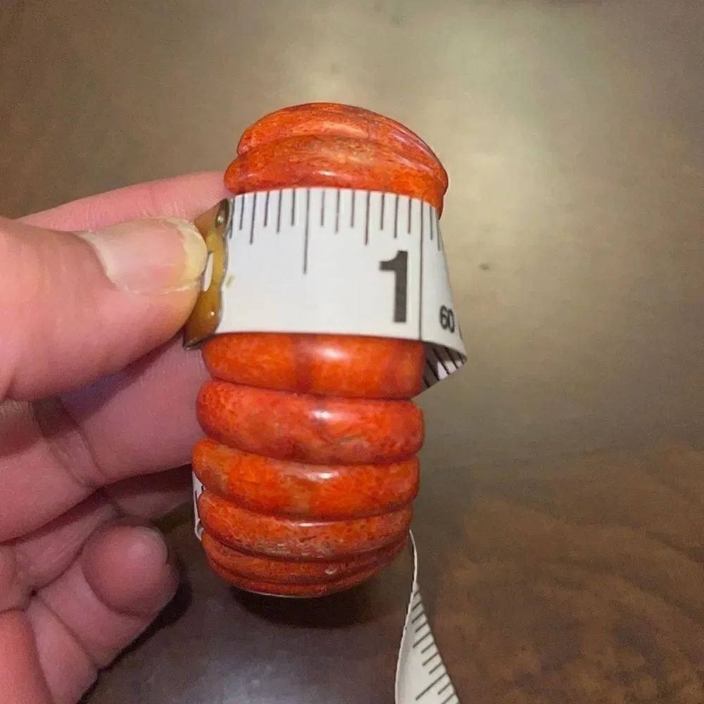 Blue orange wood brown stretchy bracelets
